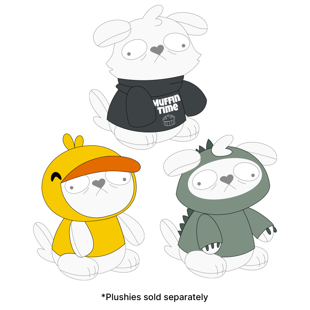 Ratten-Outfit 3er-Pack