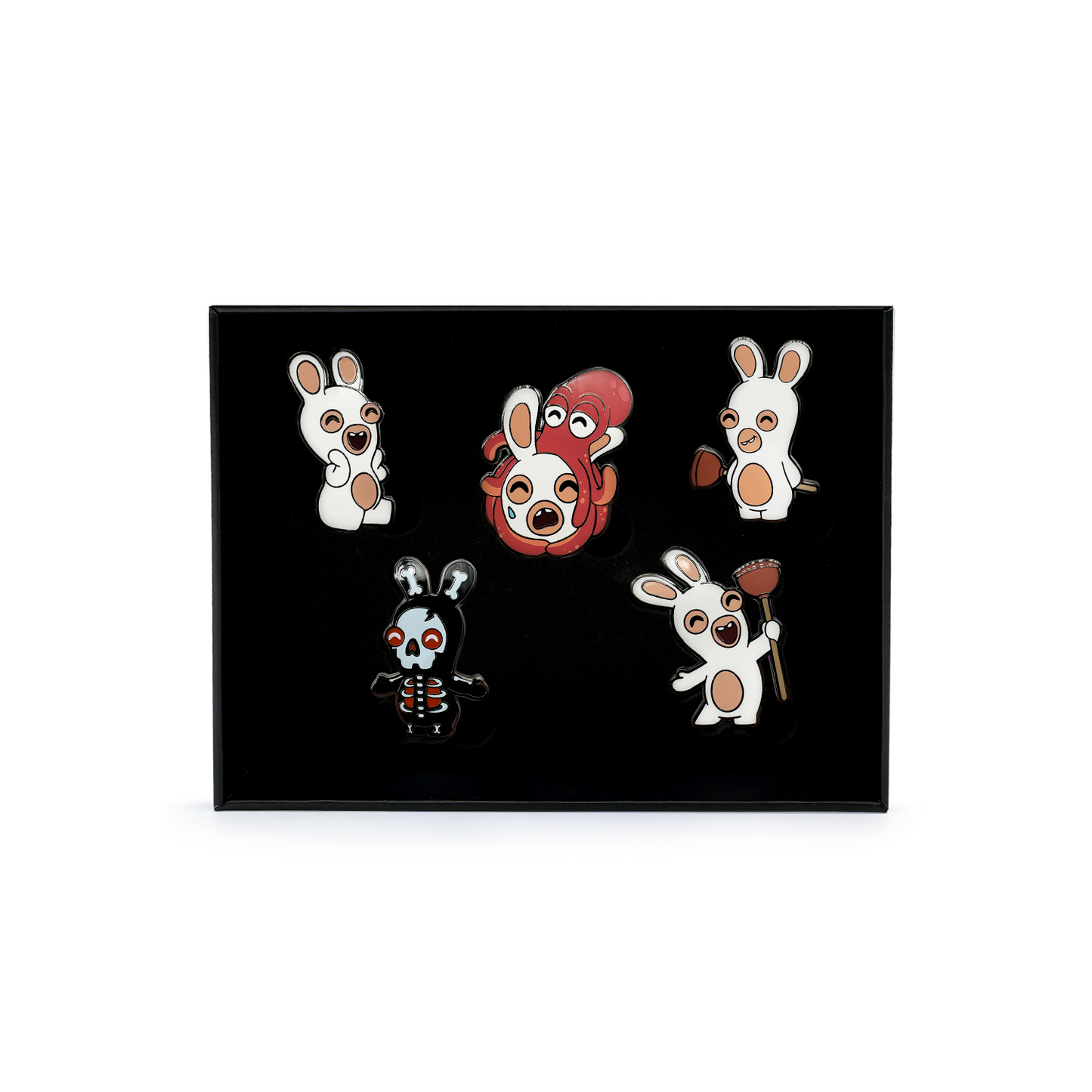 Rabbids Pin Set