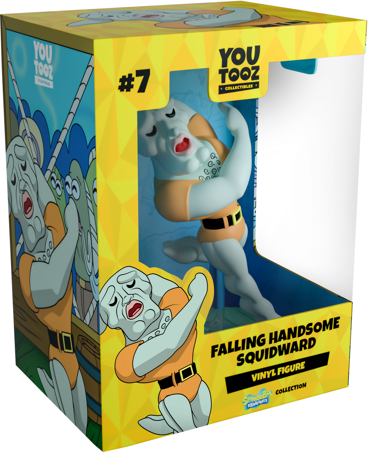 Figurine Falling Handsome Squidward