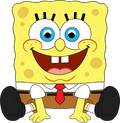 Spongebob Sit Plush (9in)