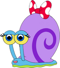 Mary Snail Stickie (6in)