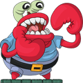 Étrangler Mr. Krabs