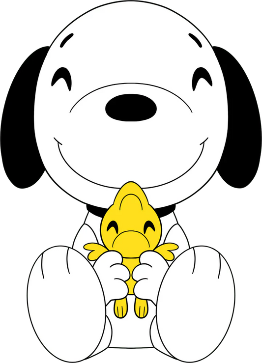 snoopy and woodstock plush youtooz