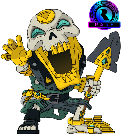 sea of thieves vinyl figurine gold hoarder youtooz