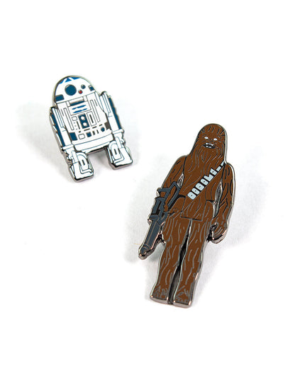 Pin's Star Wars Set 1.2 - R2D2 und Chewbacca (Geek Store Exklusiv)