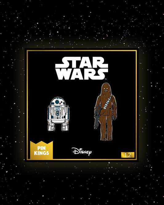 Star Wars Pin Set 1.2 - R2D2 and Chewbacca (Geek Store Exclusive)