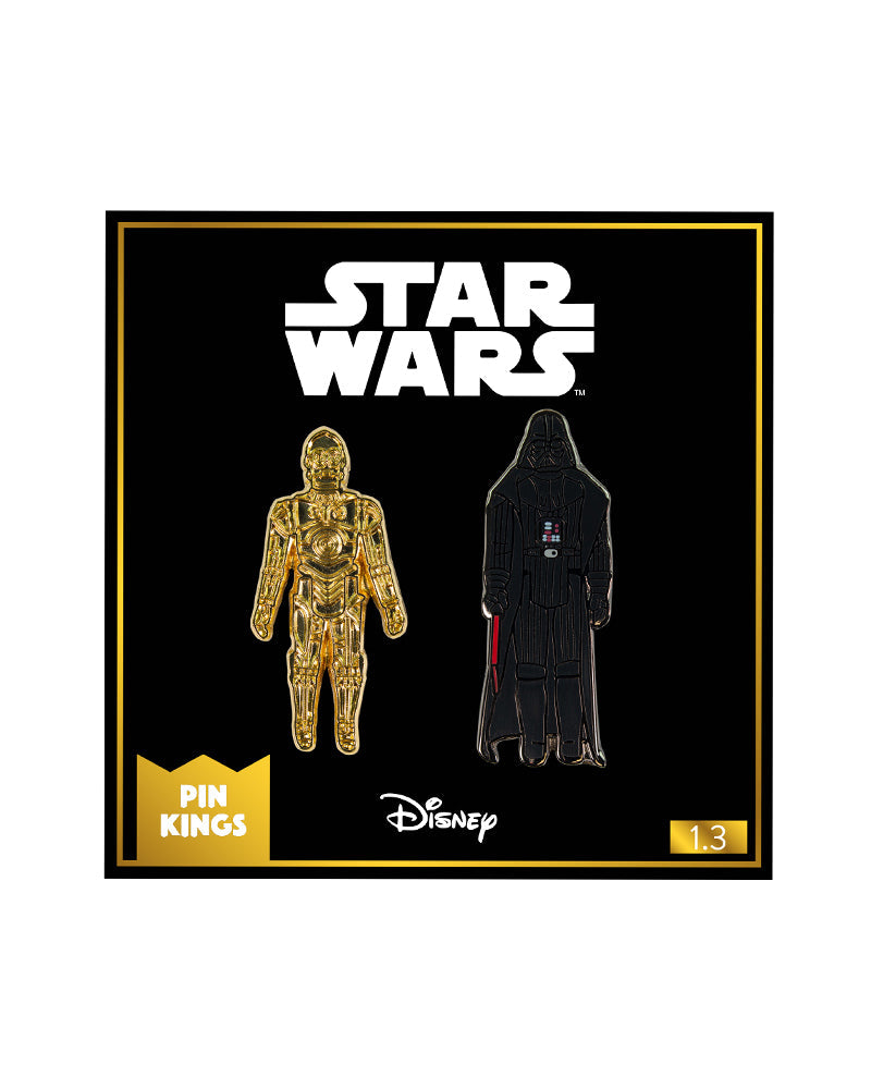 Pin's Star Wars Set 1.3 - C3PO and Darth Vader (Geek Store Exclusive)