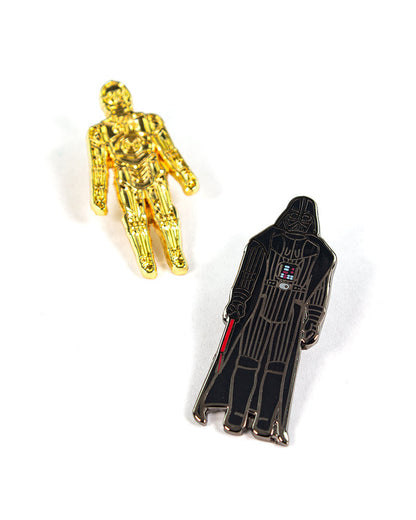 Pin's Star Wars Set 1.3 - C3PO and Darth Vader (Geek Store Exclusive)