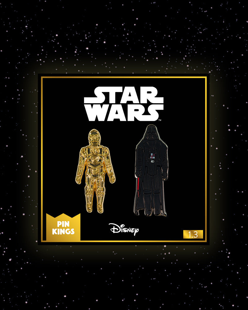 Pin's Star Wars Set 1.3 - C3PO and Darth Vader (Geek Store Exclusive)