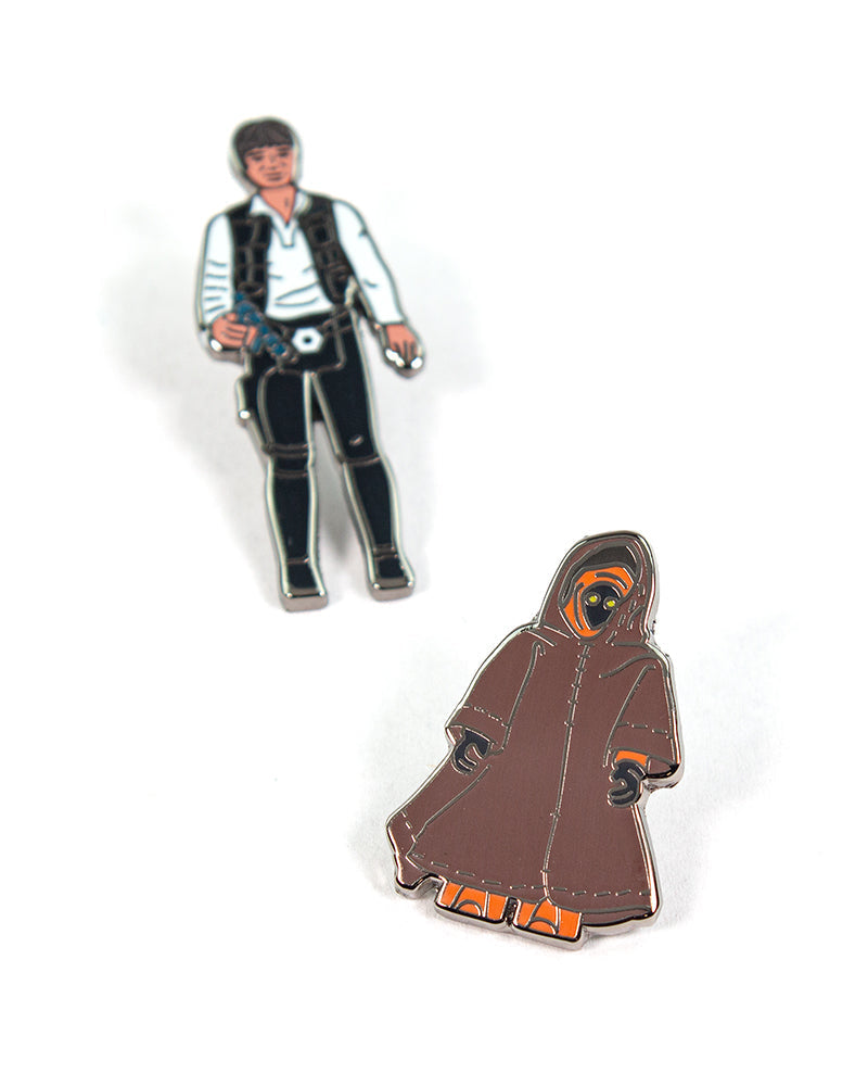 Pin's Star Wars Set Set 1.5 - Han Solo and Jawa