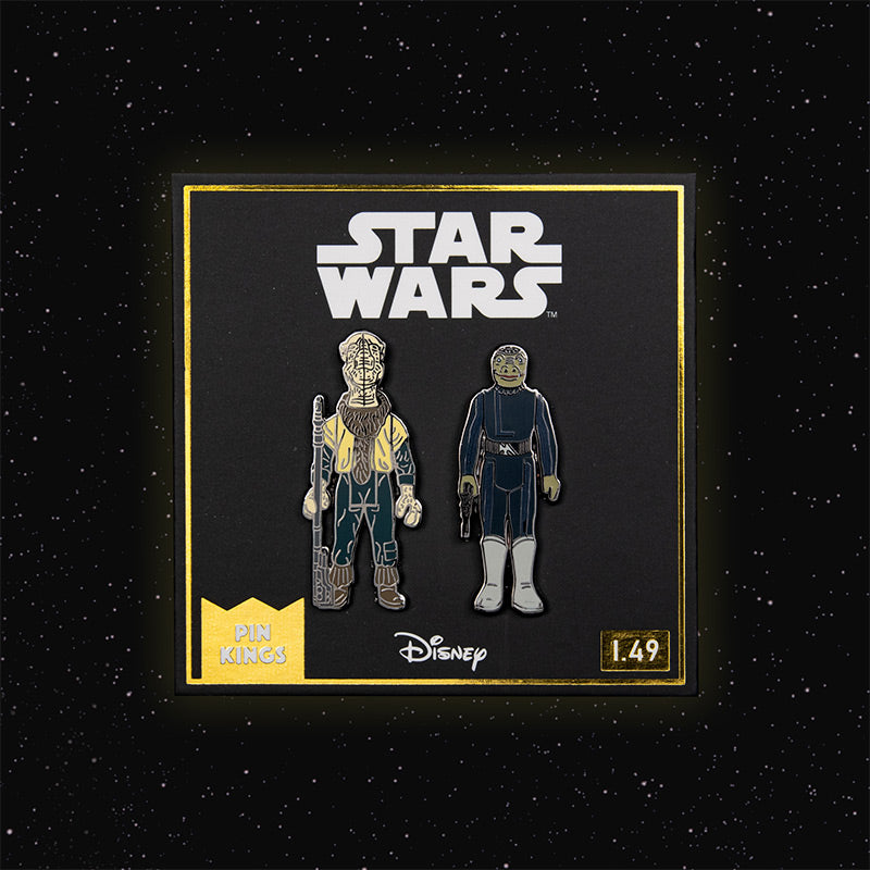 Star Wars Pins Set 1.49 – Yak Face and Snaggletooth