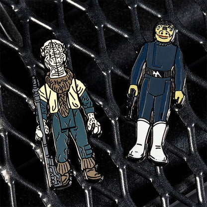 Star Wars Pins Set 1.49 – Yak Face and Snaggletooth