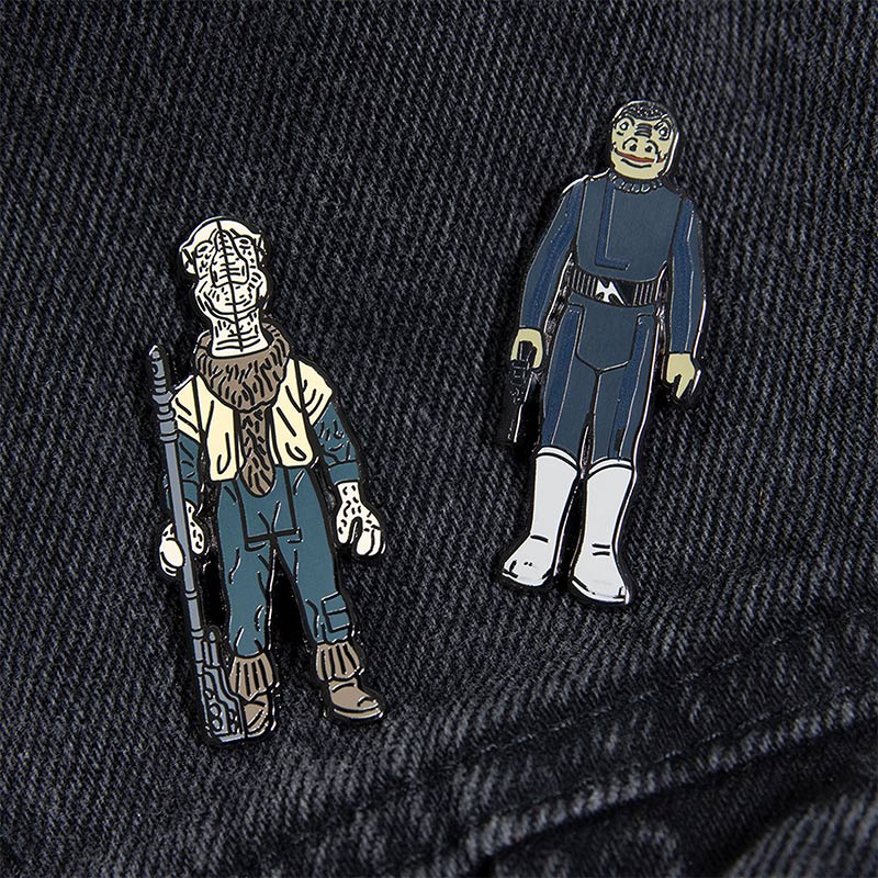 Star Wars Pins Set 1.49 – Yak Face and Snaggletooth