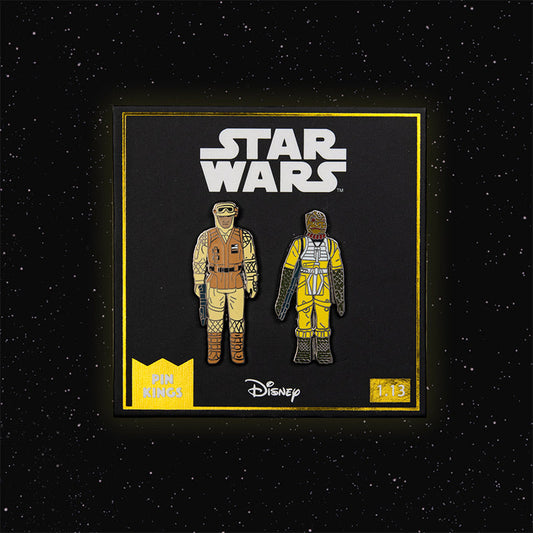 Star Wars Pin Set 1.13 – Bossk and Rebel Soldier (Hoth Battle Gear)