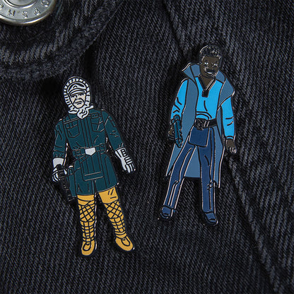 Pin's Star Wars Set 1.15 – Han Solo (Hoth Outfit) and Lando Calrissian
