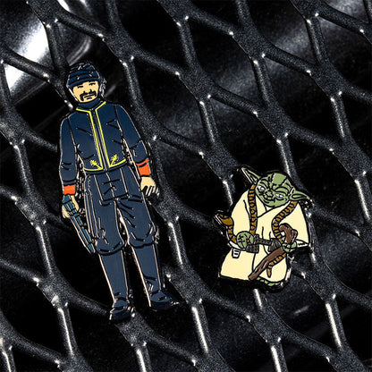 Star Wars Pin Set 1.16 – Bespin Security Guard and Yoda