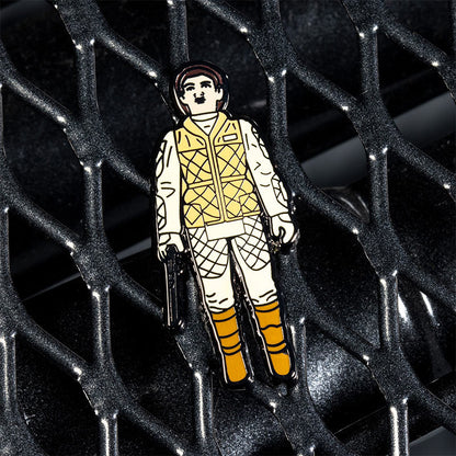 Pin-Set Star Wars 1.19 – Leia (Hoth-Outfit) und Rebellen-Kommandant