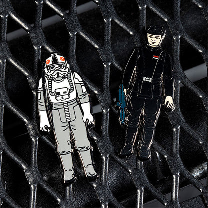 Pin's Star Wars Set 1.20 – AT-AT Driver and Imperial Commander