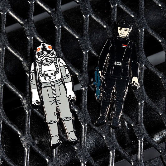 Star Wars Pin Set 1.20 – AT-AT Driver and Imperial Commander