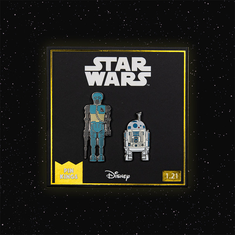 Star Wars Pin Set 1.21 – 2-1B and R2 D2 (with Sensorscope)