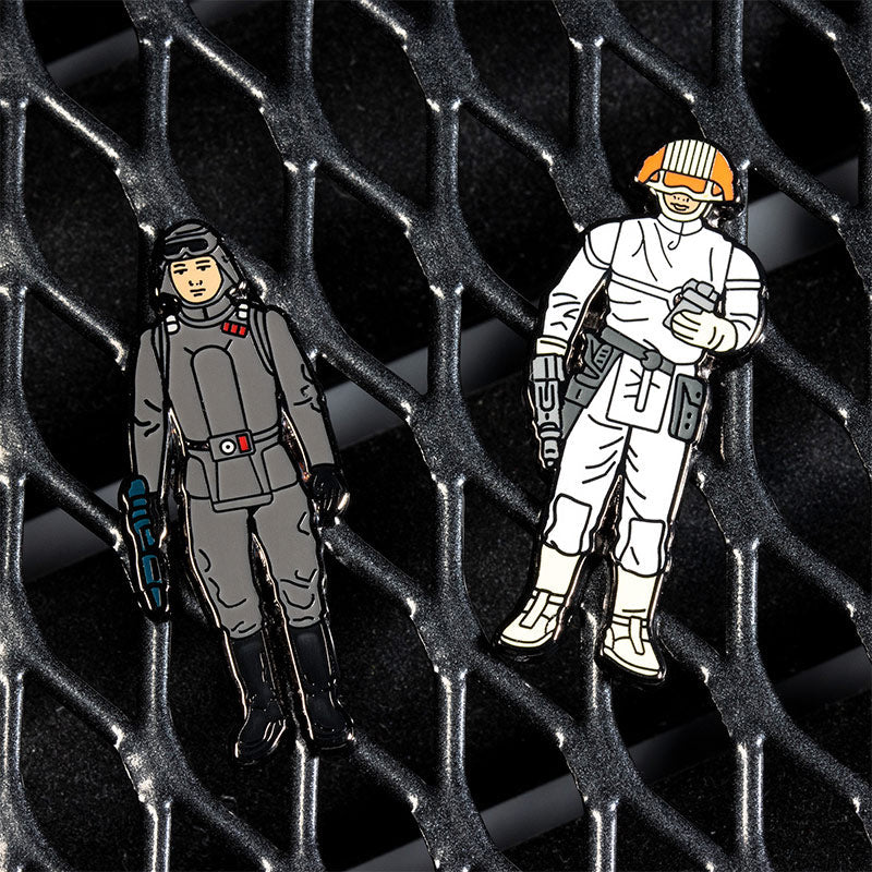 Star Wars Pin Set 1.23 – AT-AT Commander and Cloud Car Pilot