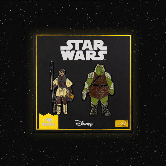 Pin's Star Wars Set 1.27 – Princess Leia Organa (Boushh Disguise) and Gamorrean Guard