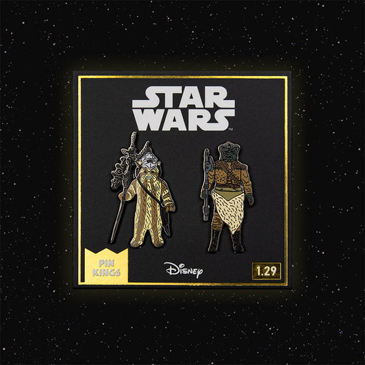 Pin's Star Wars Set 1.29 – Logray (Ewok Medicine Man) and Klaatu