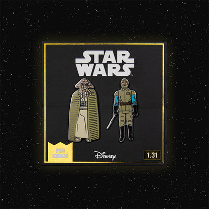 Star Wars Pin Set 1.31 – Squid Head and General Madine