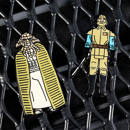 Star Wars Pin Set 1.31 – Squid Head and General Madine