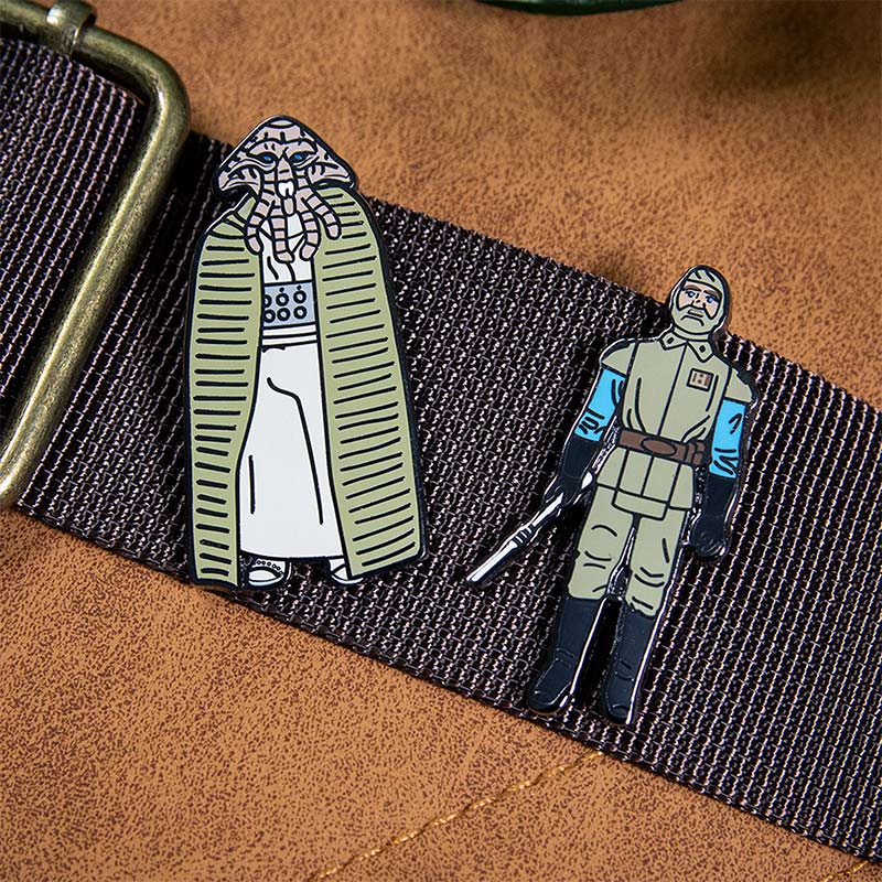 Star Wars Pin Set 1.31 – Squid Head and General Madine