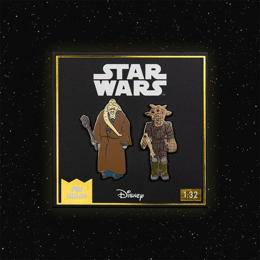 Pin's Star Wars Set 1.32 – Bib Fortuna and Ree-Yees
