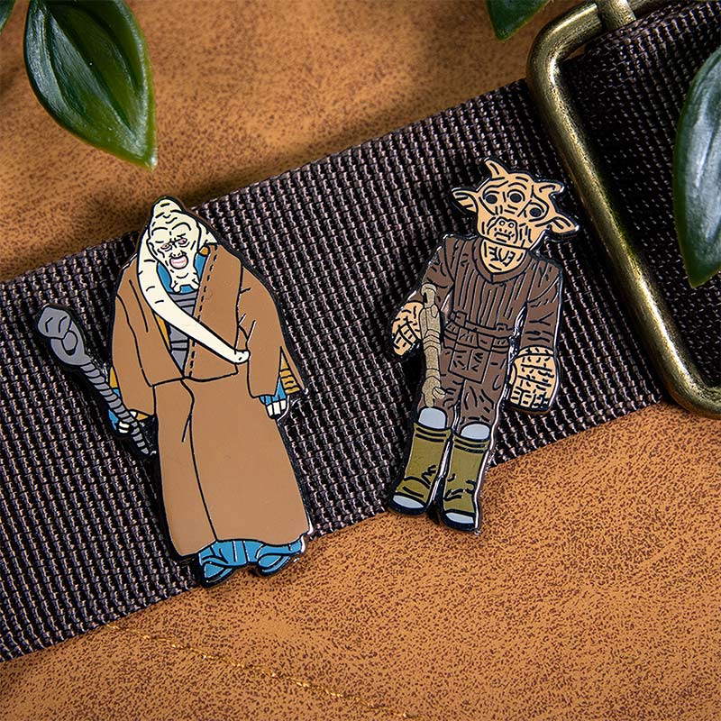 Pin's Star Wars Set 1.32 – Bib Fortuna and Ree-Yees
