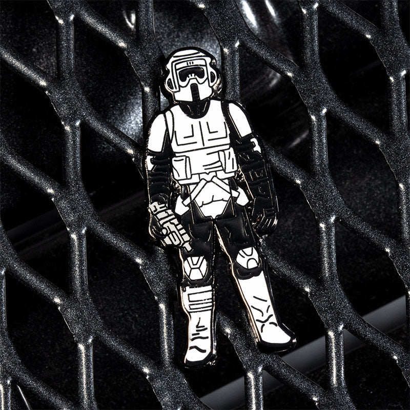 Pin-Set Star Wars 1.33 – Biker Scout und Lando Calrissian (Skiffwachen-Verkleidung)