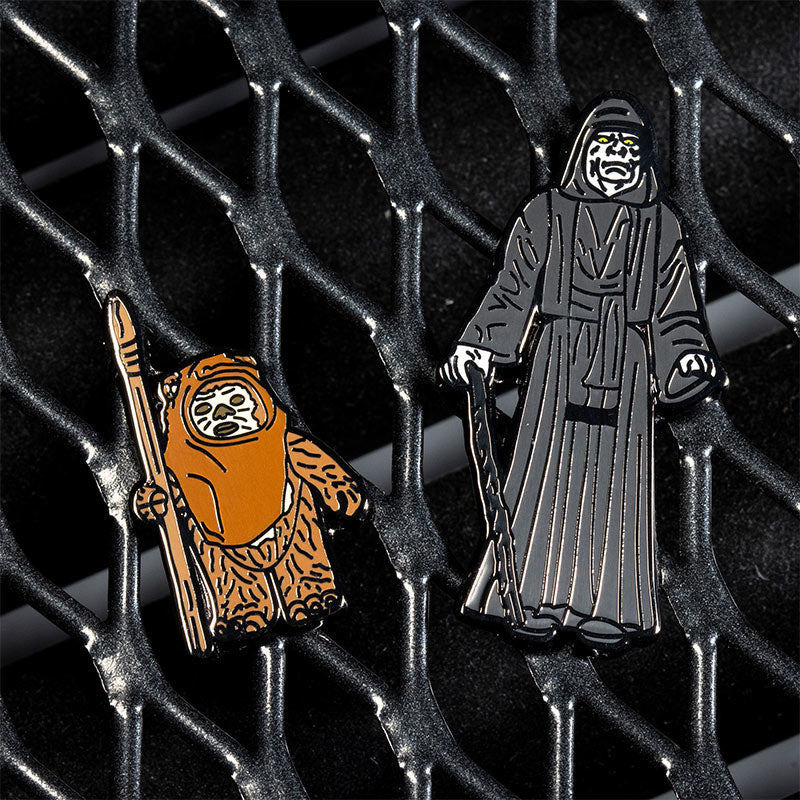 Pin-Set Star Wars 1.36 – Wicket W. Warrick und Der Imperator