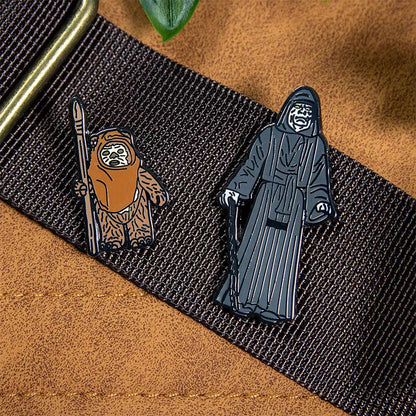 Pin-Set Star Wars 1.36 – Wicket W. Warrick und Der Imperator