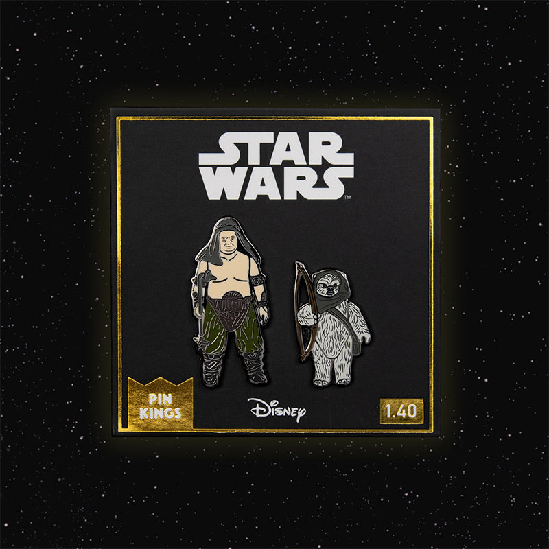 Star Wars Pin Set 1.40 – Rancor Keeper and Lumat