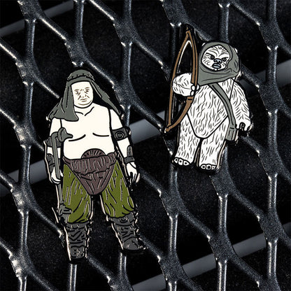 Star Wars Pin Set 1.40 – Rancor Keeper and Lumat