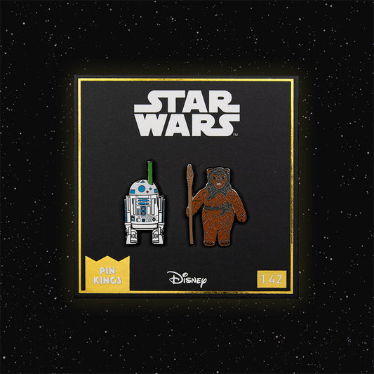 Pin's Star Wars Set 1.42 – R2-D2 (with pop-up Lightsaber) and Romba