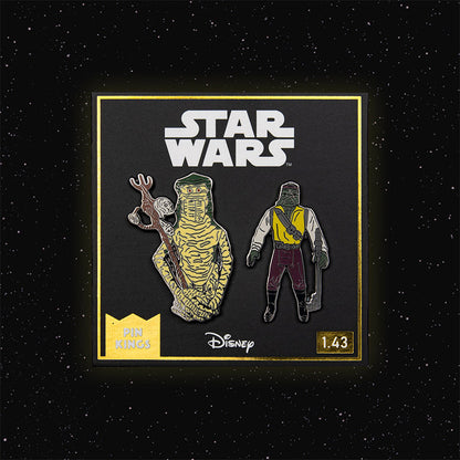 Star Wars Pin Set 1.43 – Amanaman and Barada