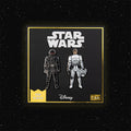 Pin-Set Star Wars 1.44 – Imperial Gunner und Luke Skywalker (Imperiale Sturmtruppen-Uniform)