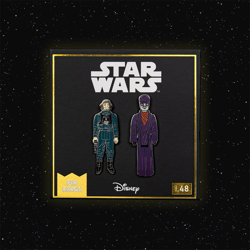 Pin's Star Wars Set 1.48 – A-Wing Pilot und Imperial Dignitary
