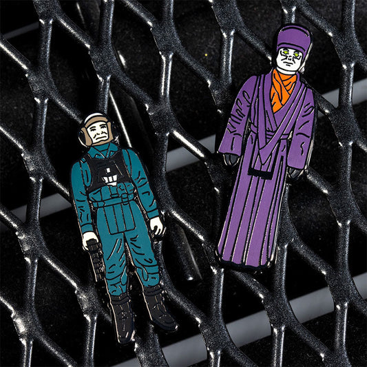 Pin's Star Wars Set 1.48 – A-Wing Pilot and Imperial Dignitary