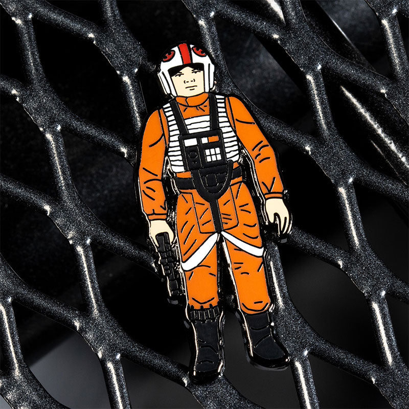 Star Wars Pin Set 1.9 – Luke Skywalker: X Wing Pilot and R5 D4