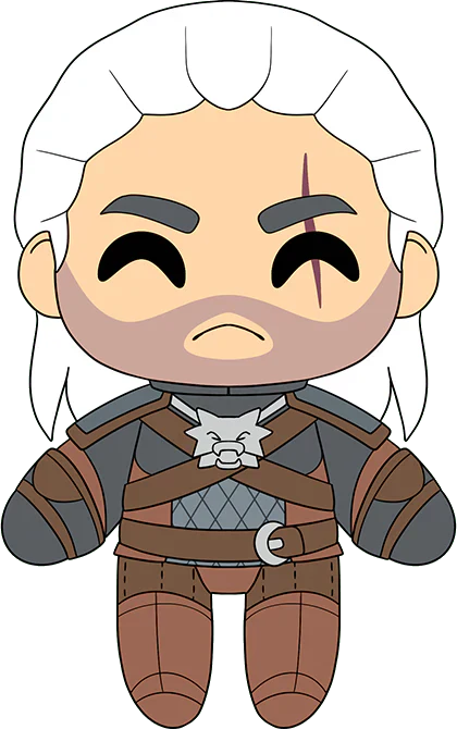 Peluche Geralt de Riv The Witcher Netflix Youtooz