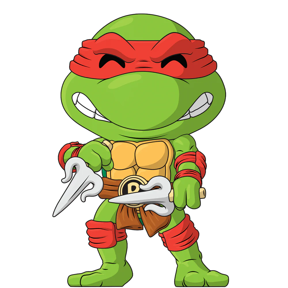 Raphael Youtooz Teenage Mutant Ninja Turtles Vinyl figurine Raphael (Classic) 10 cm