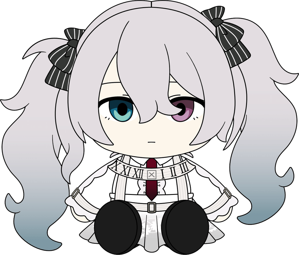 Empty Sekai Hatsune Miku Plush (9in)