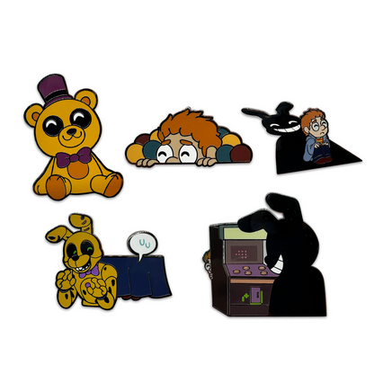 Into the Pit Pin-Set