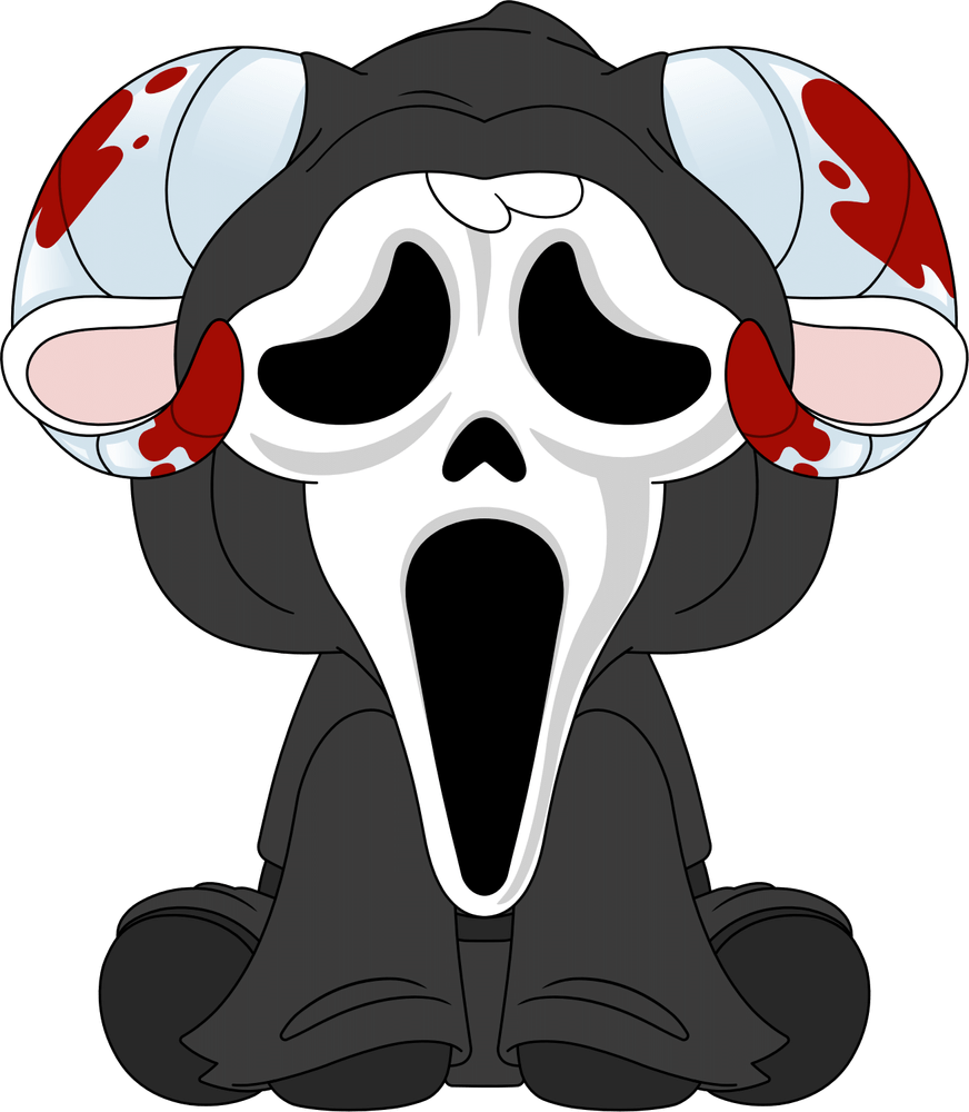 Ghost Face Rammie Plush (9in)