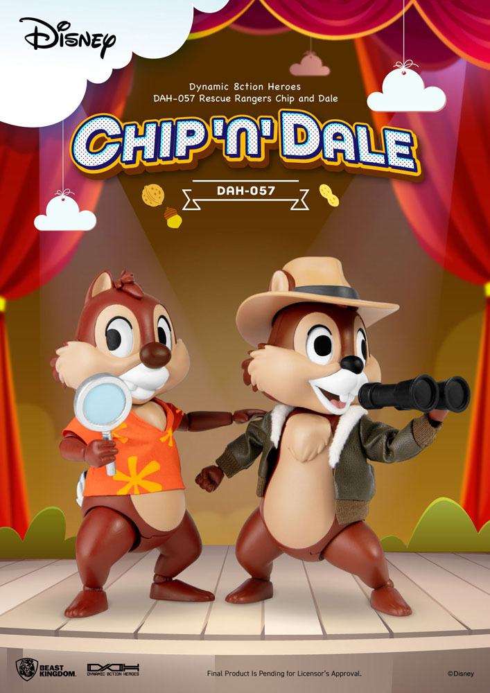 dynamic action heroes tic et tac beast kingdom