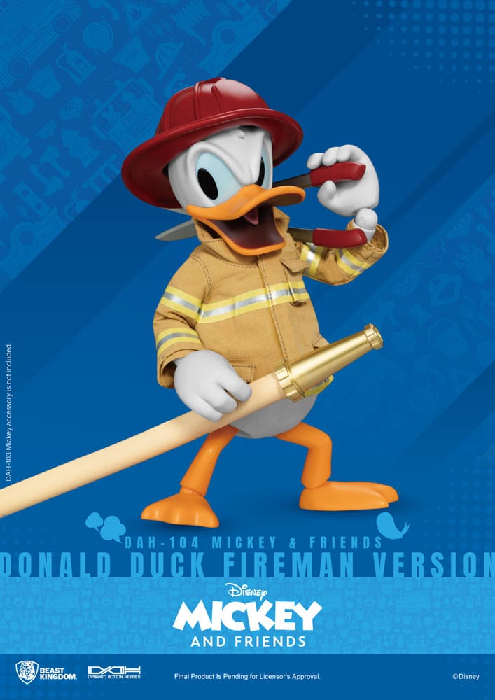 Donald Duck Fireman Version